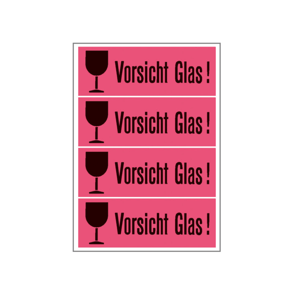 gläser, Warnhinweis, rosa Paneele, Mehrfachbild, grafisches Schild