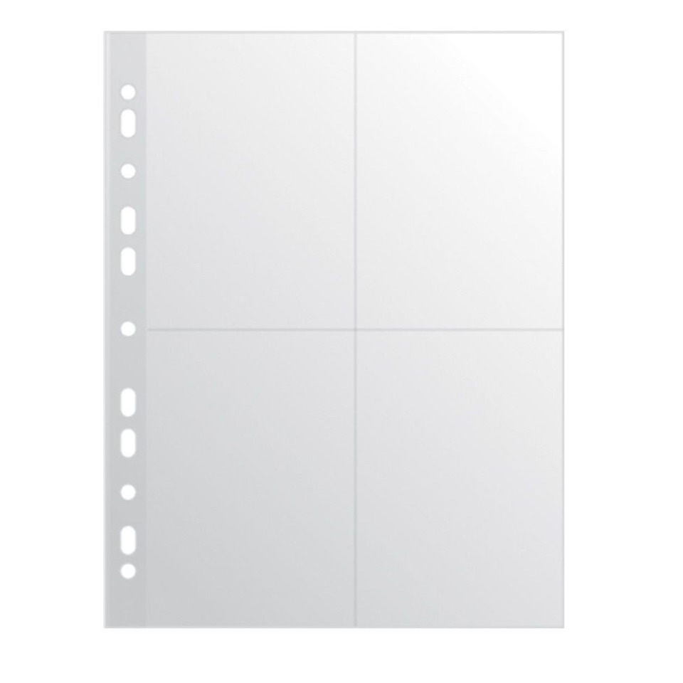 Sheet protector, Binder sheet, Plastic page, A4 sheet, Clear divider
