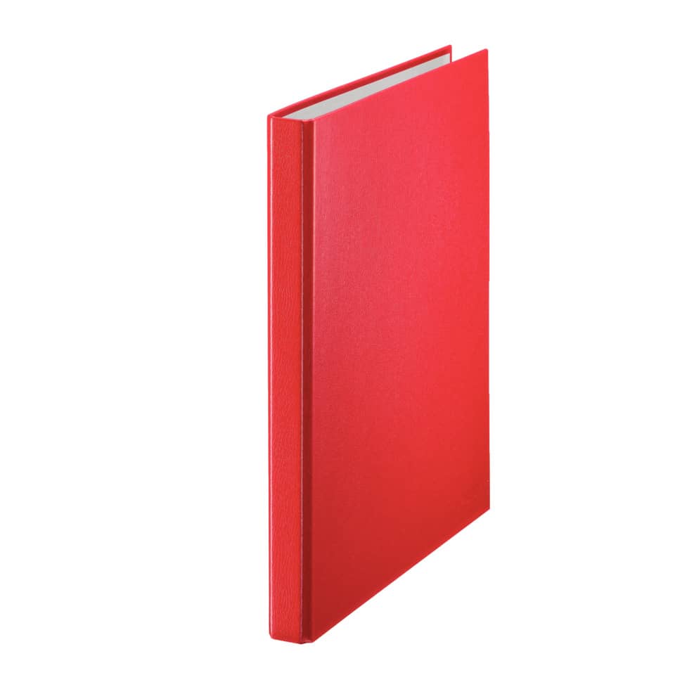 Notizbuch, Hardcover, rote Farbe, Liniert, A5-Format