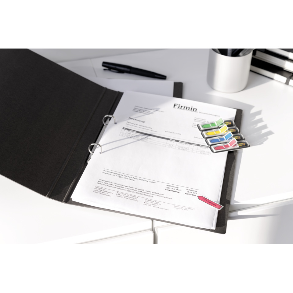 office, dokument, ordner, rechnungen, bunte registerkarten