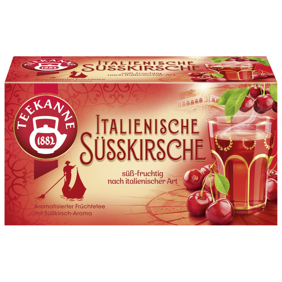 Italienische, Süßkirsche, Früchtetee, Aromatisierter Tee, Kirsche