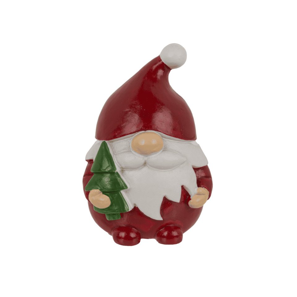 Weihnachtsfigur, Weihnachtsmann, Santa-figur, Tannenzapfen?, Holzfigur