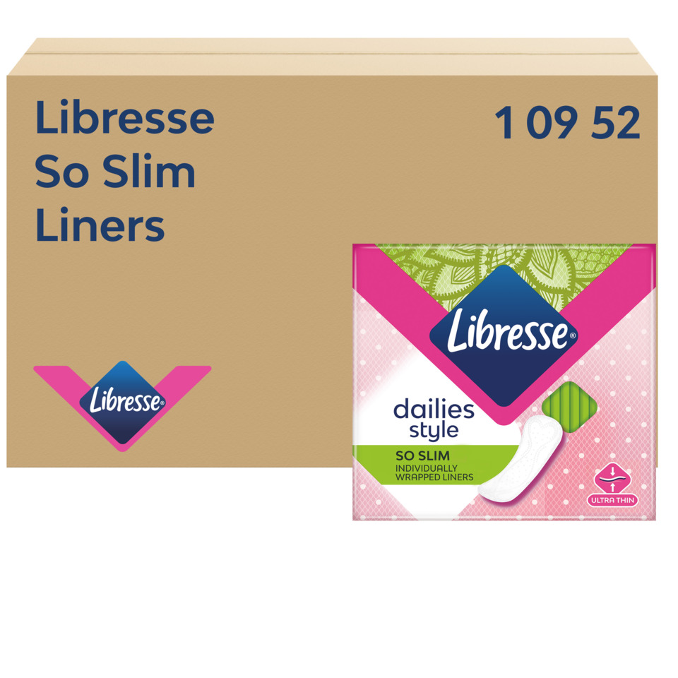 Slipeinlagen, ultradünn, einzeln verpackt, rosa Verpackung