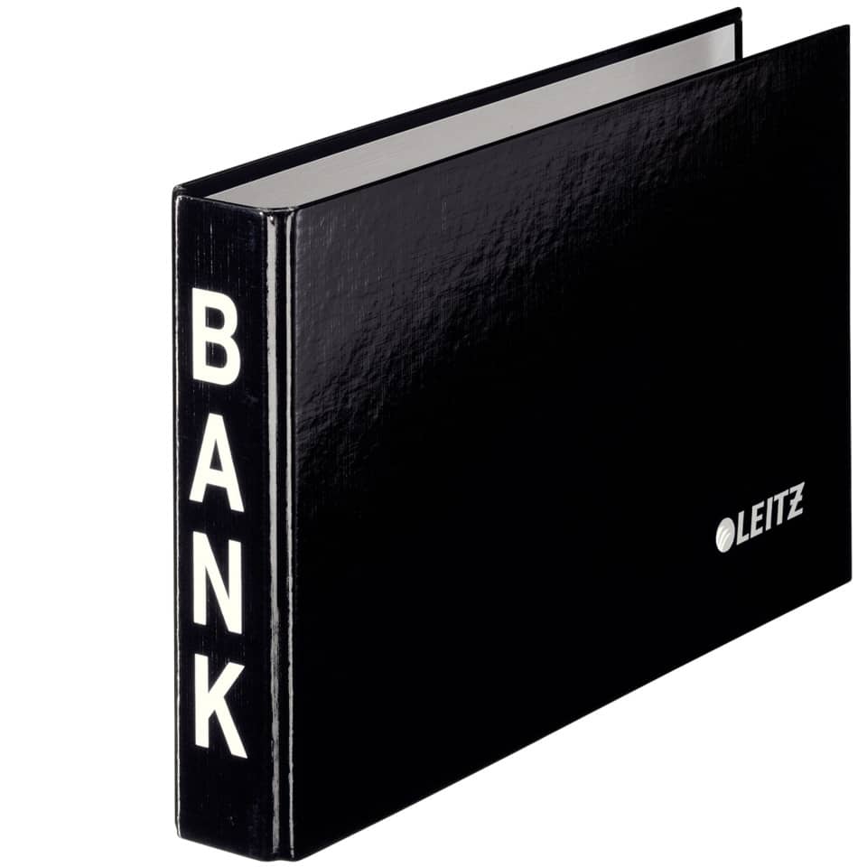 Binder, Ringordner, A4, Schwarz, Leitz