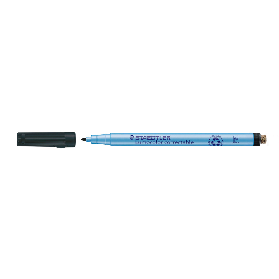 Marker, Liquid-ink pen, Blauer Marker, Staedtler, Erasable cap