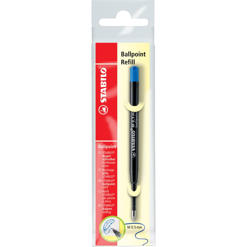 Ballpoint, Refill, Kugelschreiber, 0.5mm, Stabilo