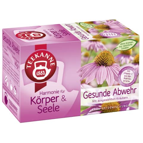 Tee Harmonie für Körper und Seele - Gesunde Abwehr, 20x2g  TEEKANNE 6514