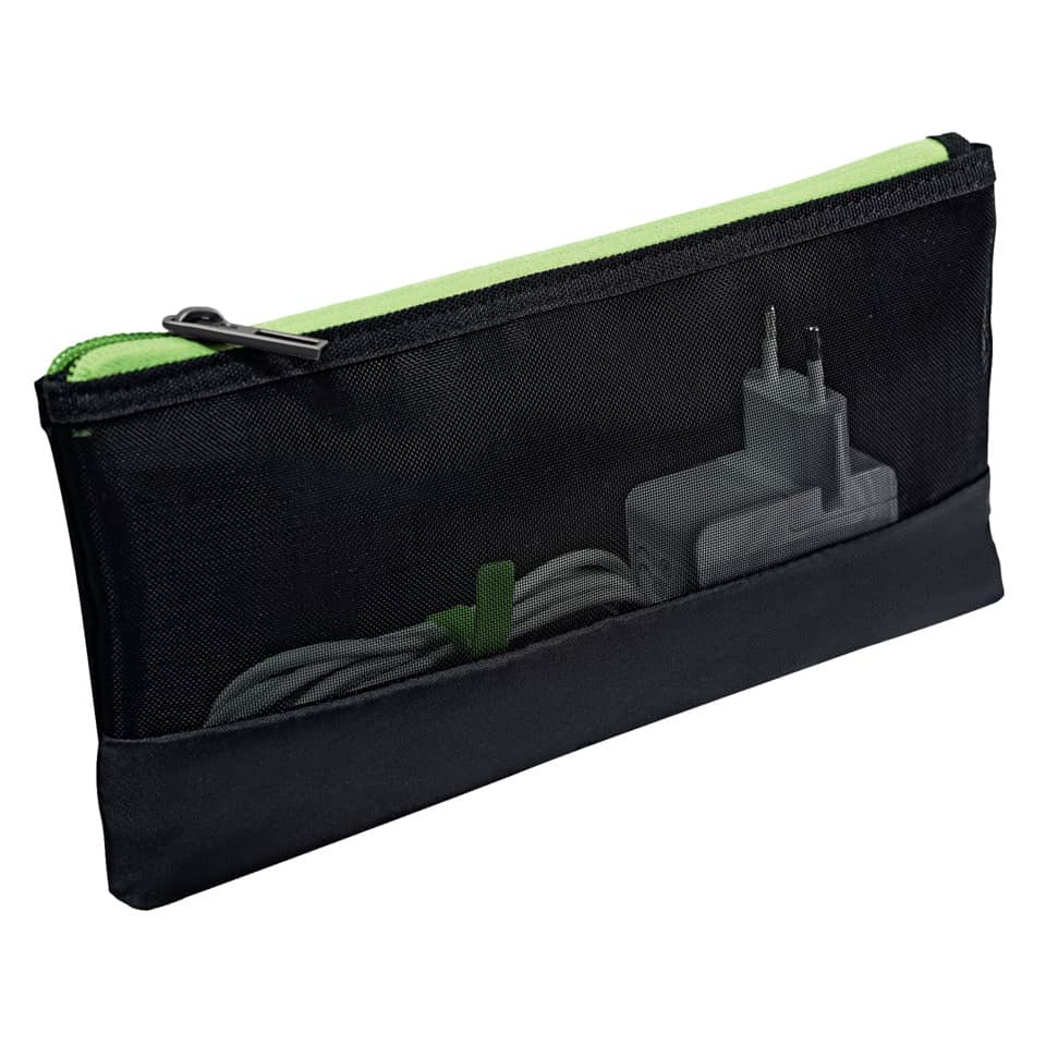 Schultasche, Reißverschluss- Tasche, Mesh-Fach, Kabel-Organizer, Reise-Zubehör