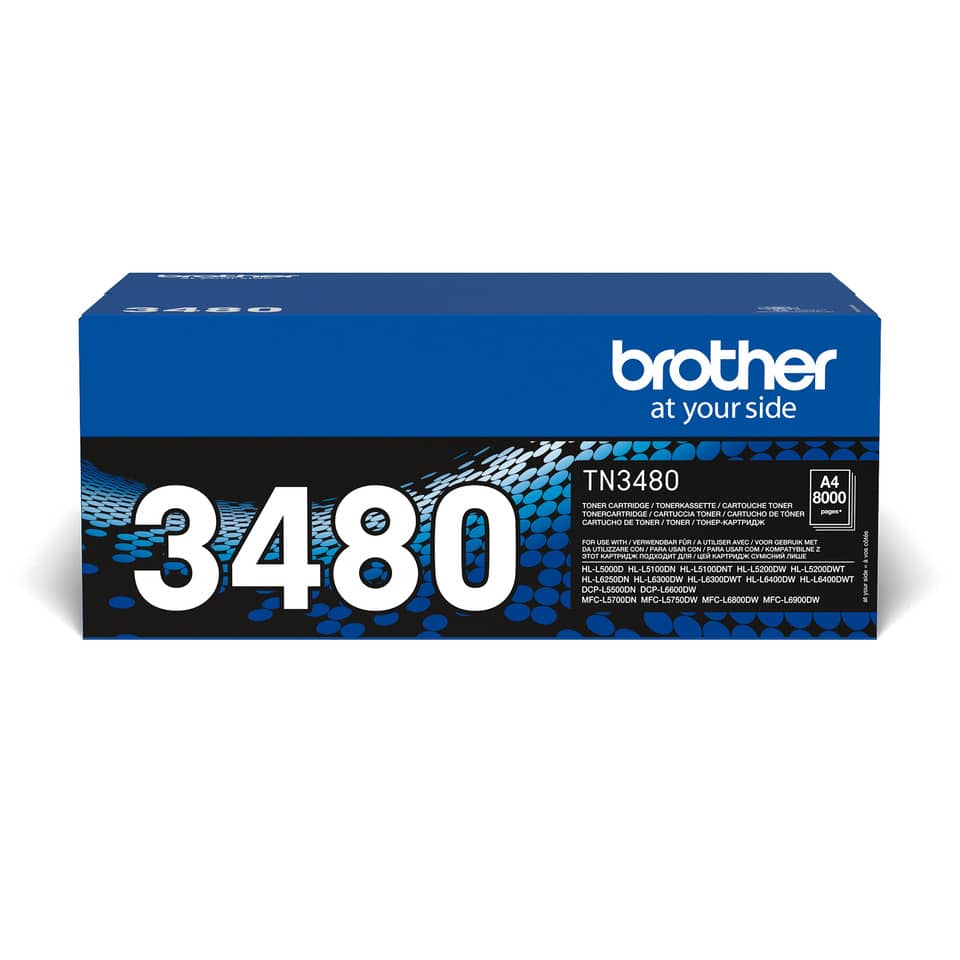 Tonerpatrone, TN3480, A4 8000 Seiten, Drucker Toner, Bruder Kartusche