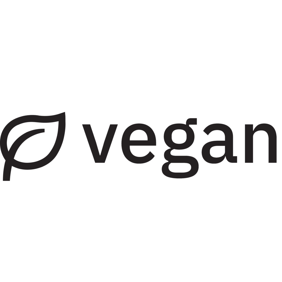 vegan, Logo, Blatt, Markenzeichen