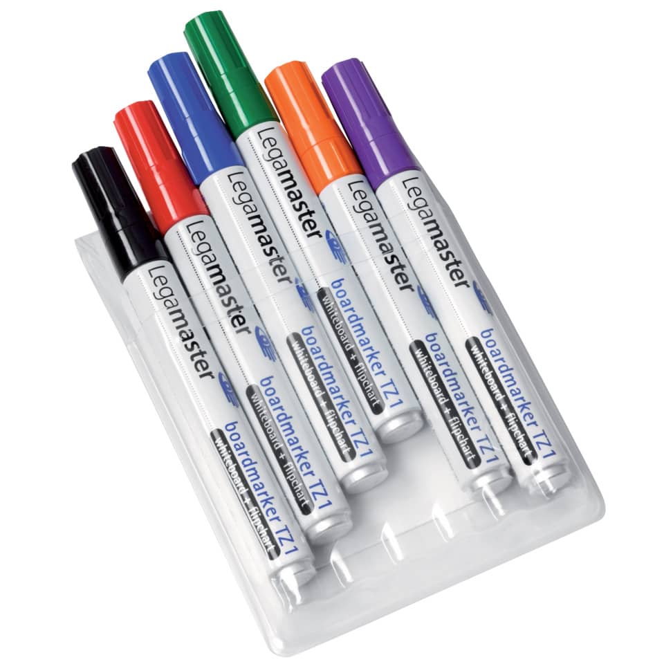 Boardmarker, Marker, Wandmarker, Korkkassette, Mehrfarbig