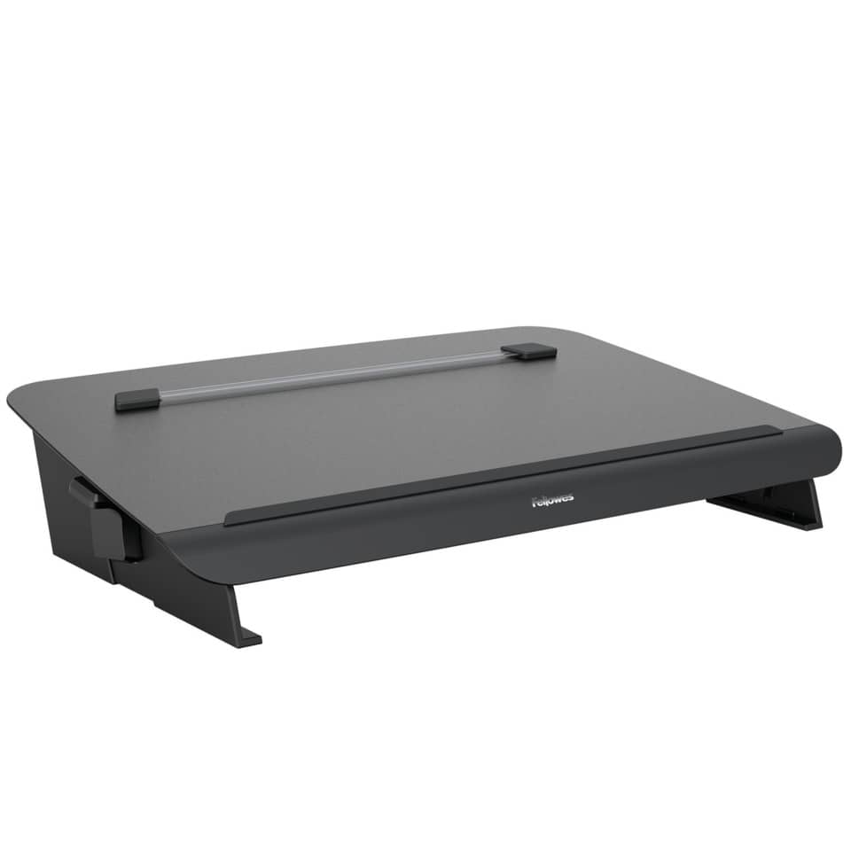 Schreibtischauflage, Laptopständer, Verstellbare Standfläche, Grau, Kratzerfest?