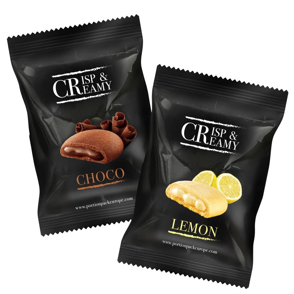 Choco Creams, Cookies, Filling, Zitrone, Schokoladen-Snack