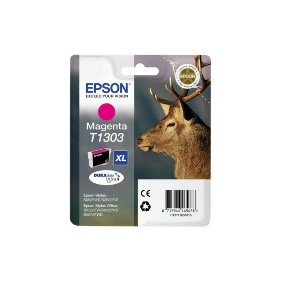 Inkjetpatrone T1303 magenta   10,1ml EPSON C13T13034012