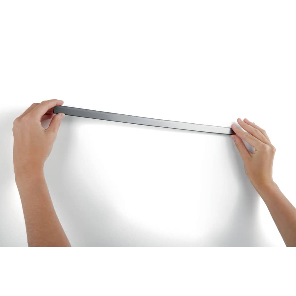 Wand, Metallstab, handgehalten, schmal, Streifenkante