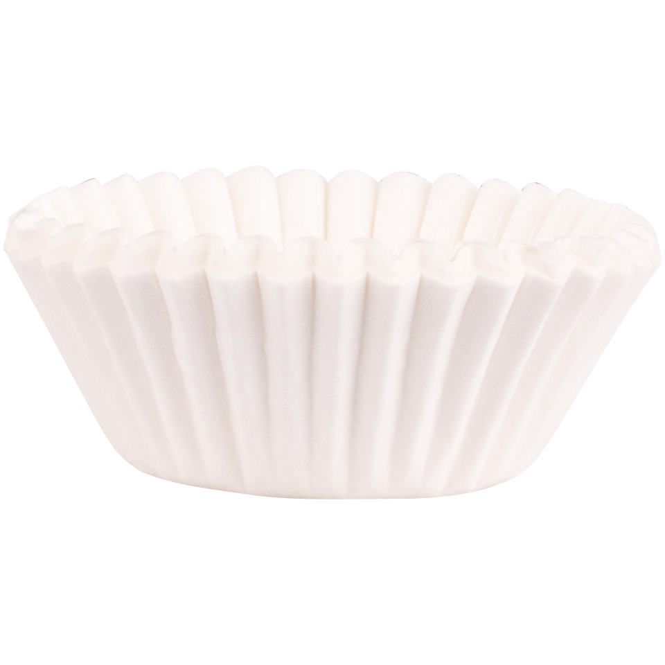 feiner Filterschlitz, Papierförmchen, Backförmchen, Cupcake-Förmchen, Weißes Papier