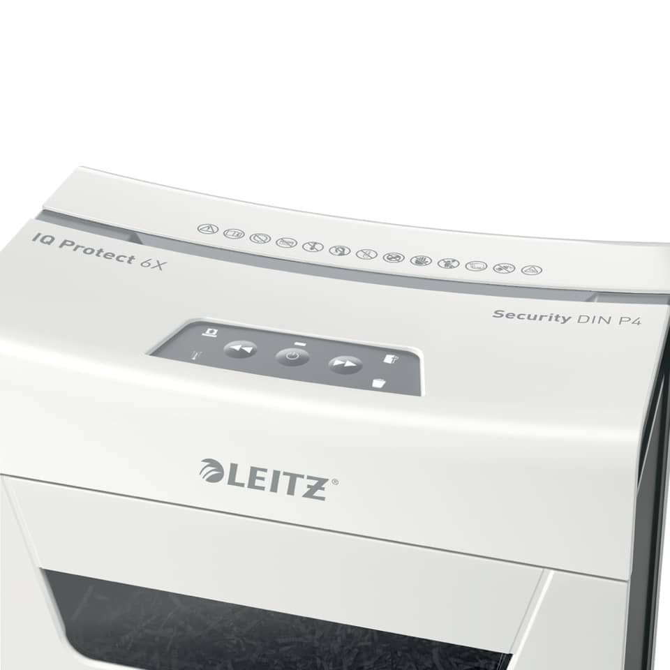 Aktenvernichter, Papierkorb, DIN P4, Security, Leitz