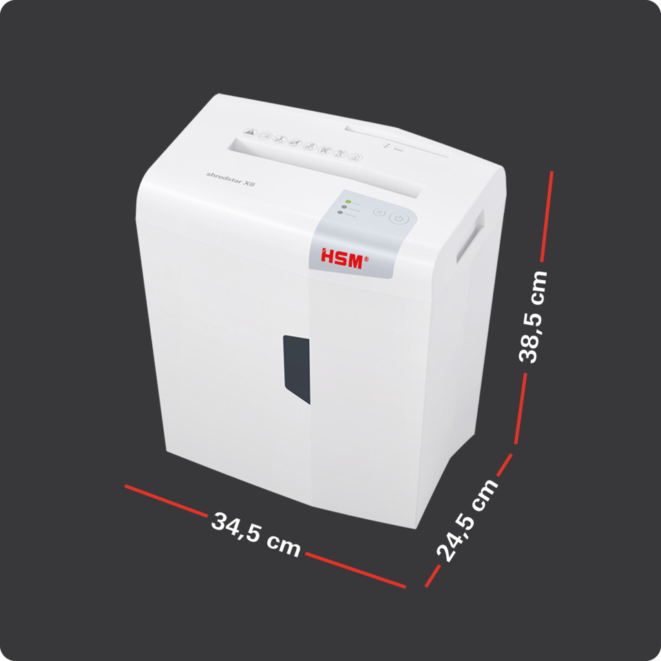Schredder, HSM, Papiervernichter, Papierkorb, Abschneidepapier