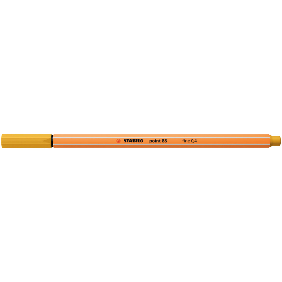 orange Bleistift, Schreiberbleistift, HB-Grade, 0,4 mm, Stift mit Radierer