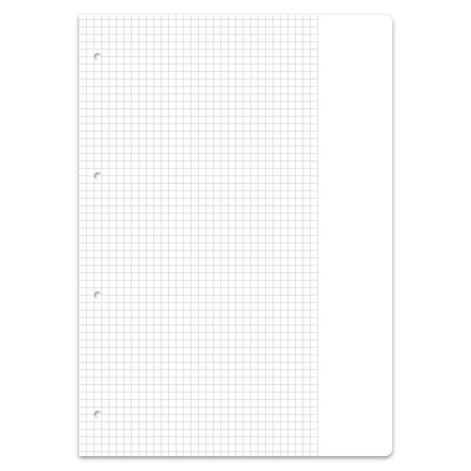 Gitter-Notizblock, Rasterblock, Kontinuierliches Muster, Seitenrand, Lineares Raster