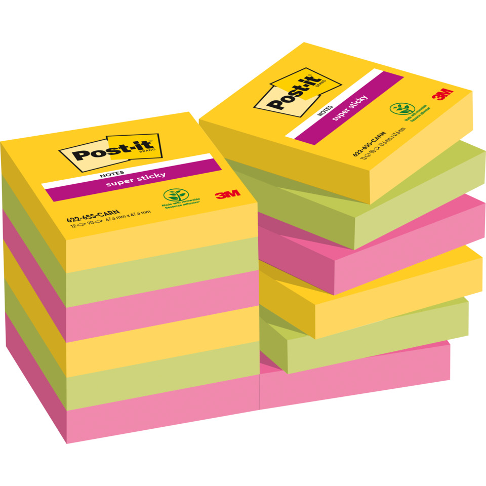 Post-it, Notizzettel, Haftnotizen, Farbenfroh, Aufbauend