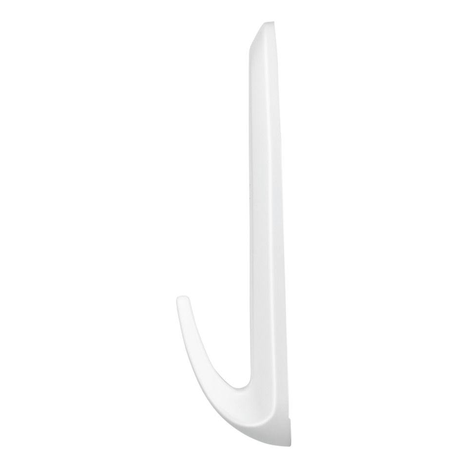 Toilettenpapierhalter, Wandmontage, Weiß, gekrümmtes Design, Badezimmerzubehör