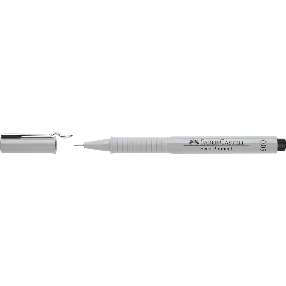 Farbmarker, Präzisionsstift, Filzstift, Ecco Pigment, 0.05