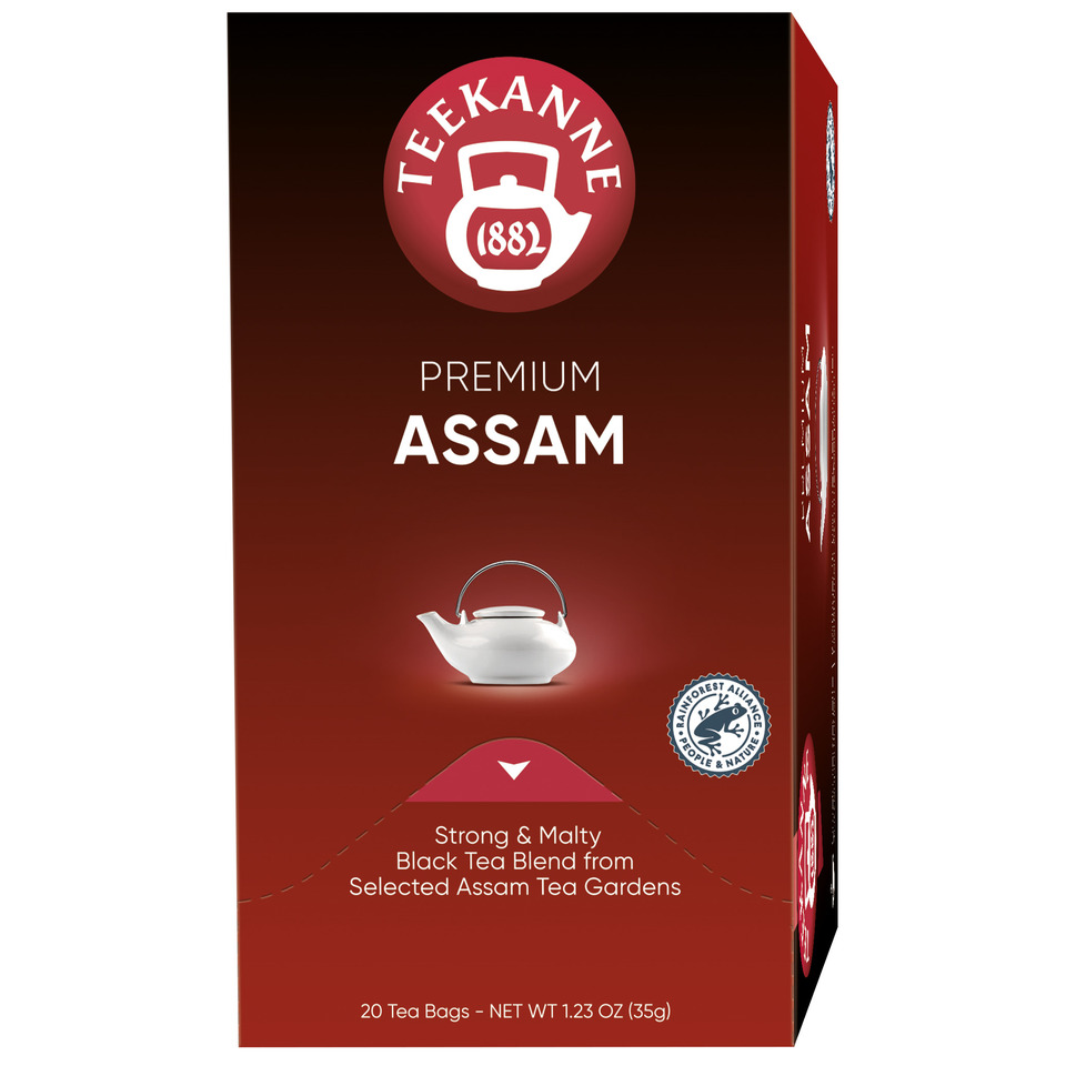 assam, tee, teebeutel, kessel, premium