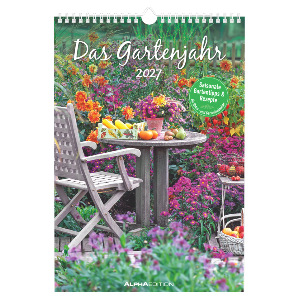 Gartenjahr, Kalender, Garten, Blumen, Saisonkalender