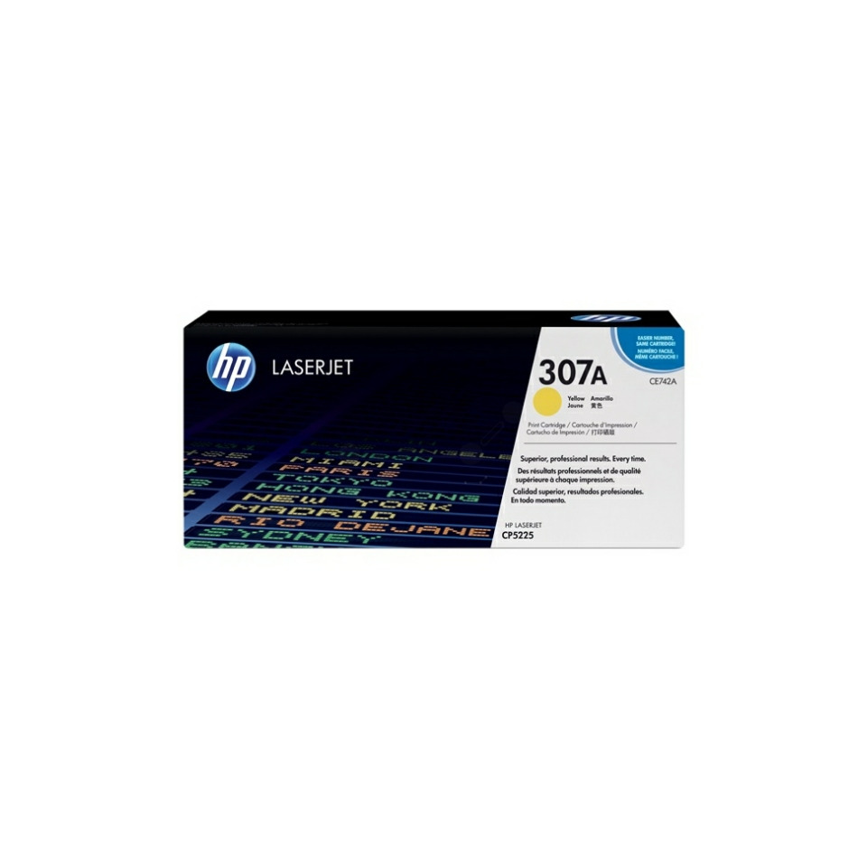 laserjet, Tonerpatrone, HP, 307A, Gelb