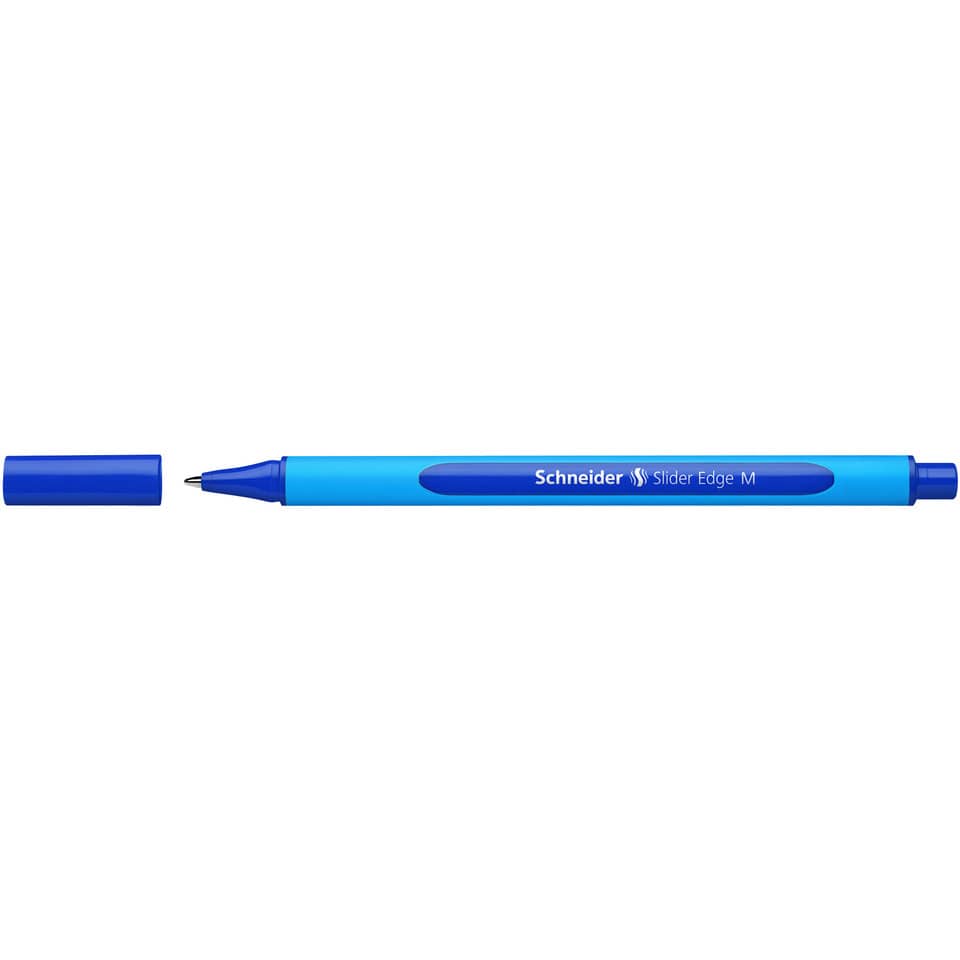 Marker, Markerstift, Blau, Kugelspitze, Schneider Slider Edge M