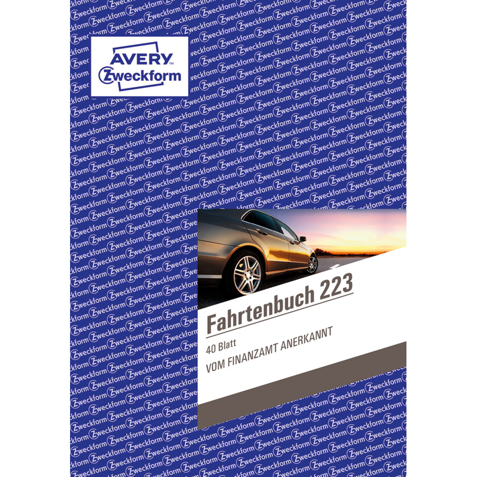 auto-ersatz, kfz-katalog, fahrtenbuch, fahrzeug-unterlagen, zweckform