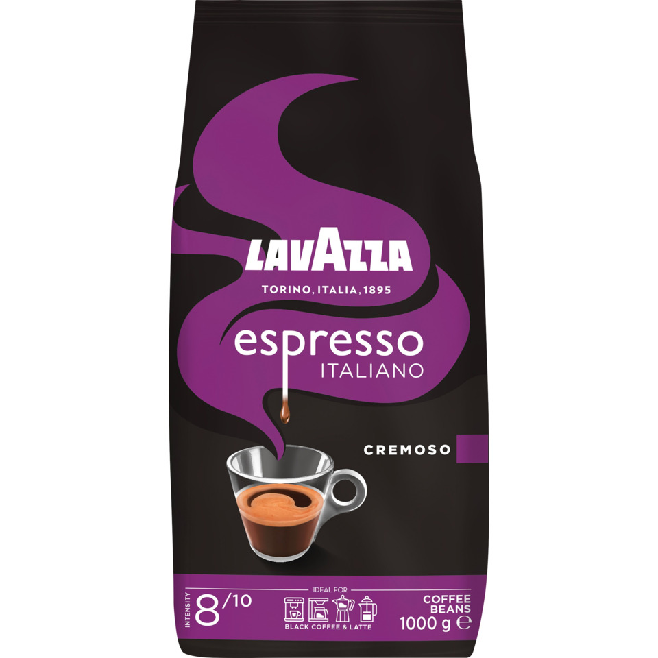 espresso, kaffeebohnen, cremoso, 1000g, lavazza