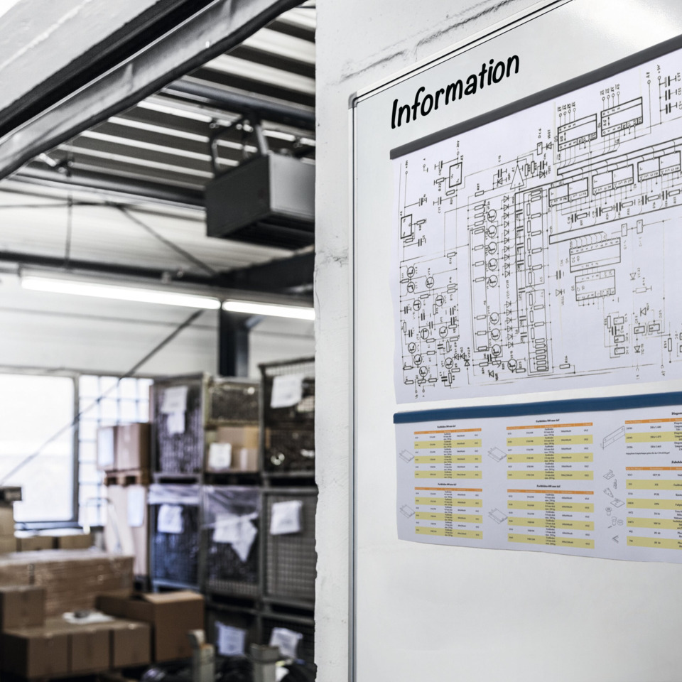 Informationsbrett, Fabrik, Industrie, Schaltplan, Werkstatt