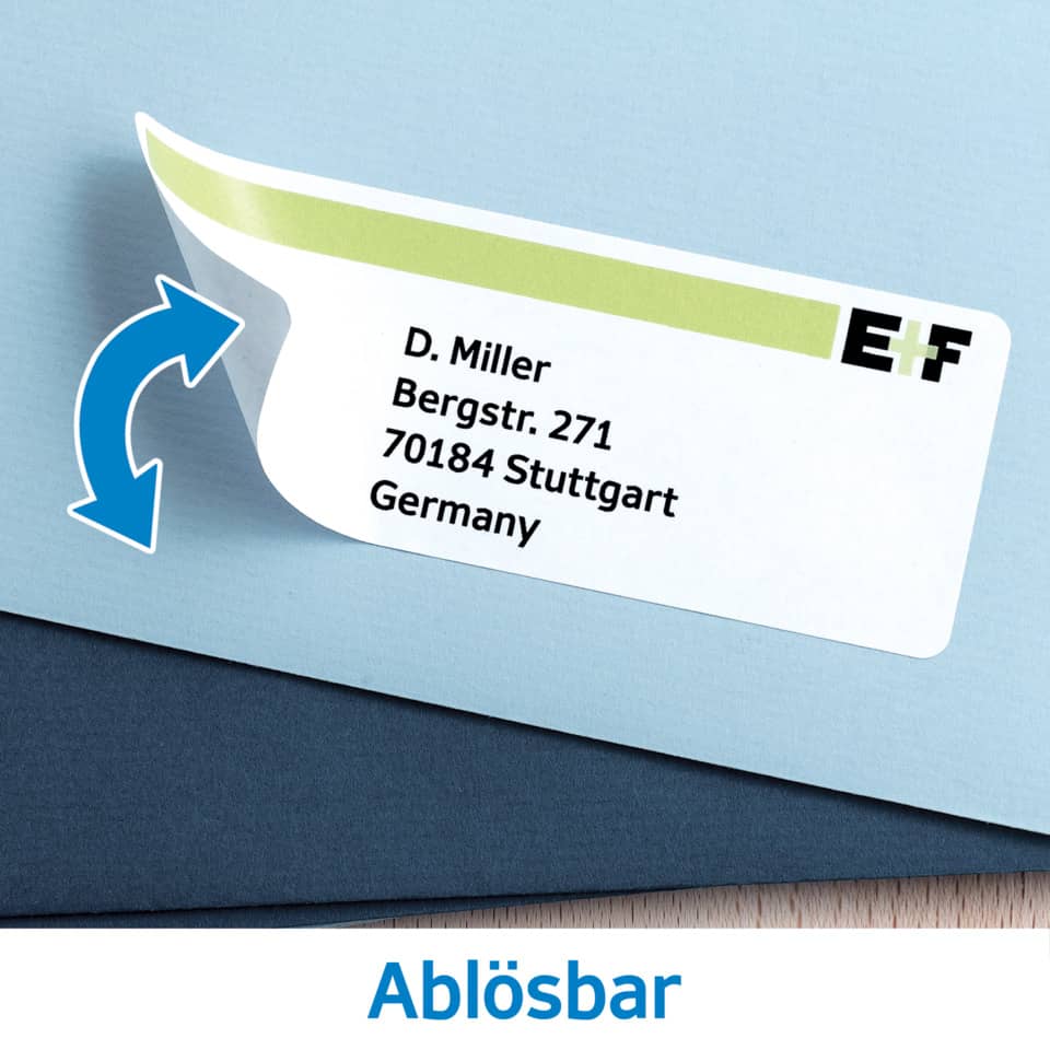 Adresse Etikett, Kartenetikett, Briefumschlag Etikett, Aufkleber, Etikettensystem