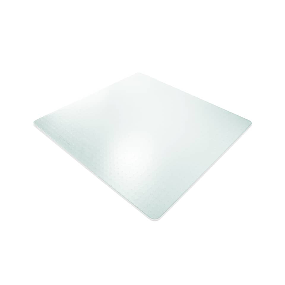 Bodenschutzmatte für Teppichböden, 110 x 120 cm, transparent RS OFFICE 17-1100