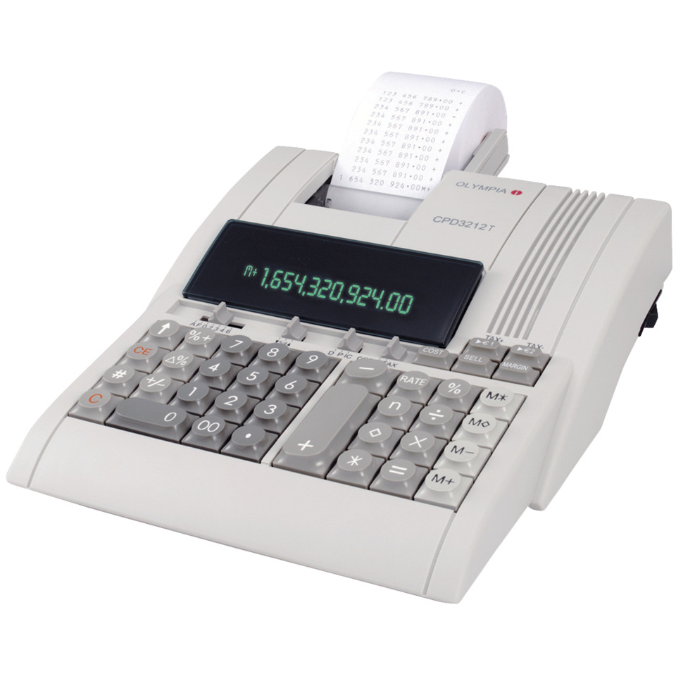 Kassierer, Kassenterminal, Belegdrucker, Taschenkassenrechner, Rechenmaschine