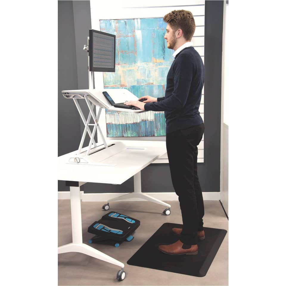 stehschreibtisch, ergonomischer Schreibtisch, laptop-ständer, monitor-arm, büro-setup
