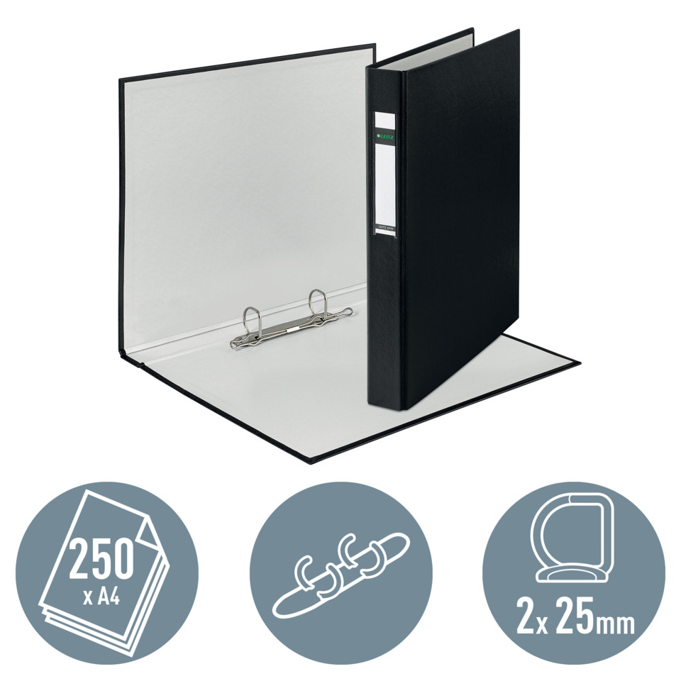 Ordner, Ringbuch, Klarsichtband, A4-Format, Bindemittel