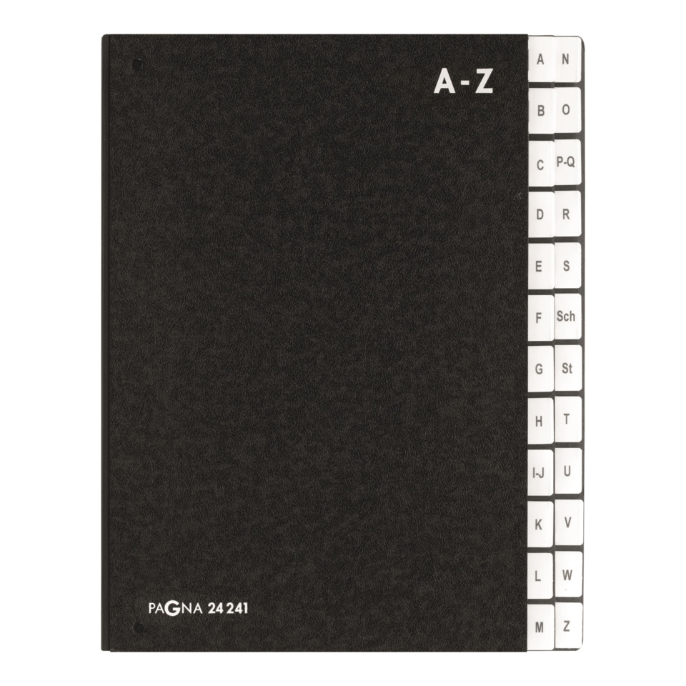 notebook, schwarz, kalender, A-Z-Register, Umschlagstruktur