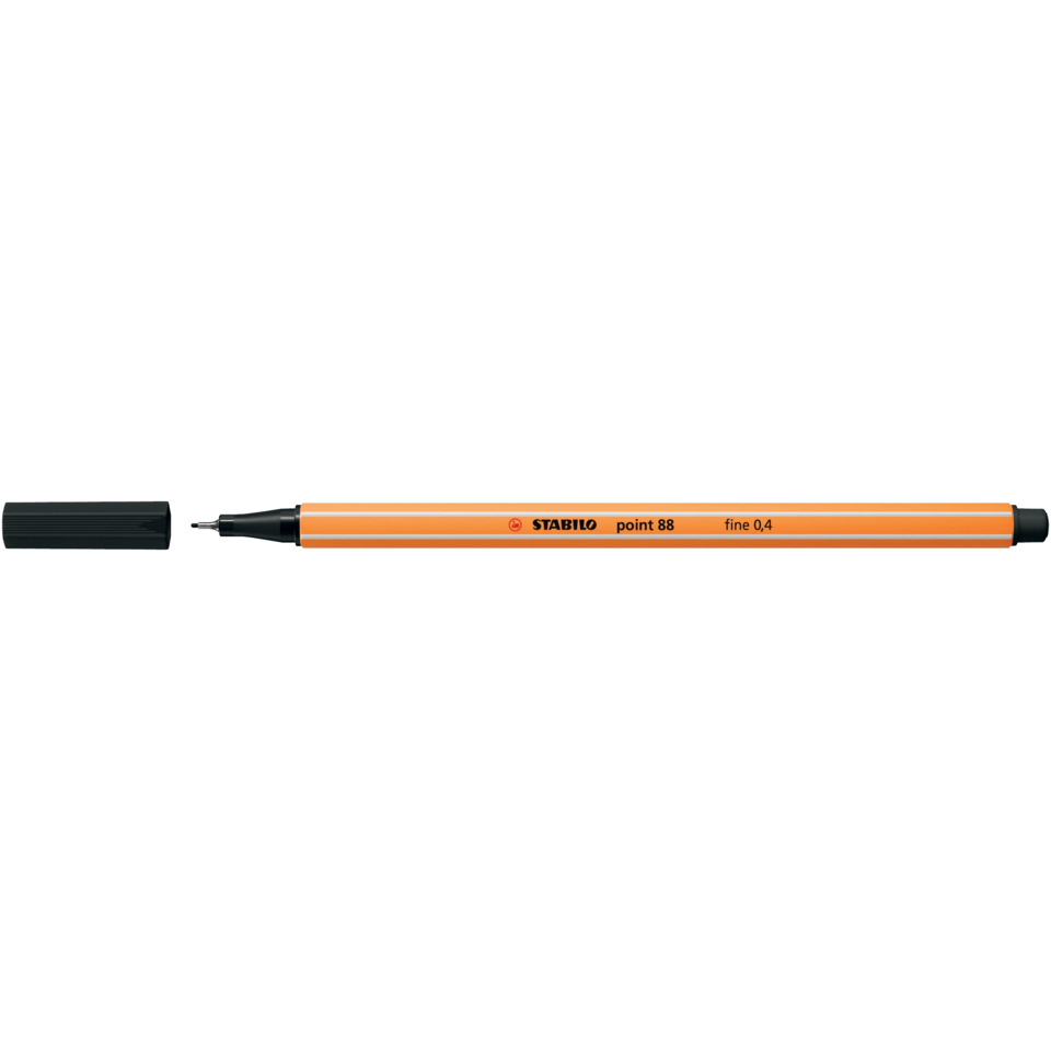 marker, oil-based, orange, stabilo, pen