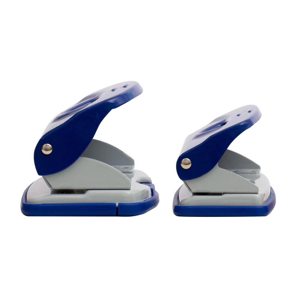 stapler, zwei stapler, klemmbare stapler, blau, stahl
