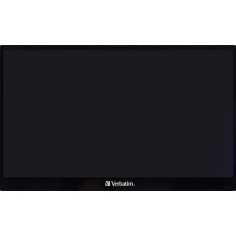 Monitor tragbar 17,3" Full HD 1080p Metallgehäuse   schwarz VERBATIM 49593