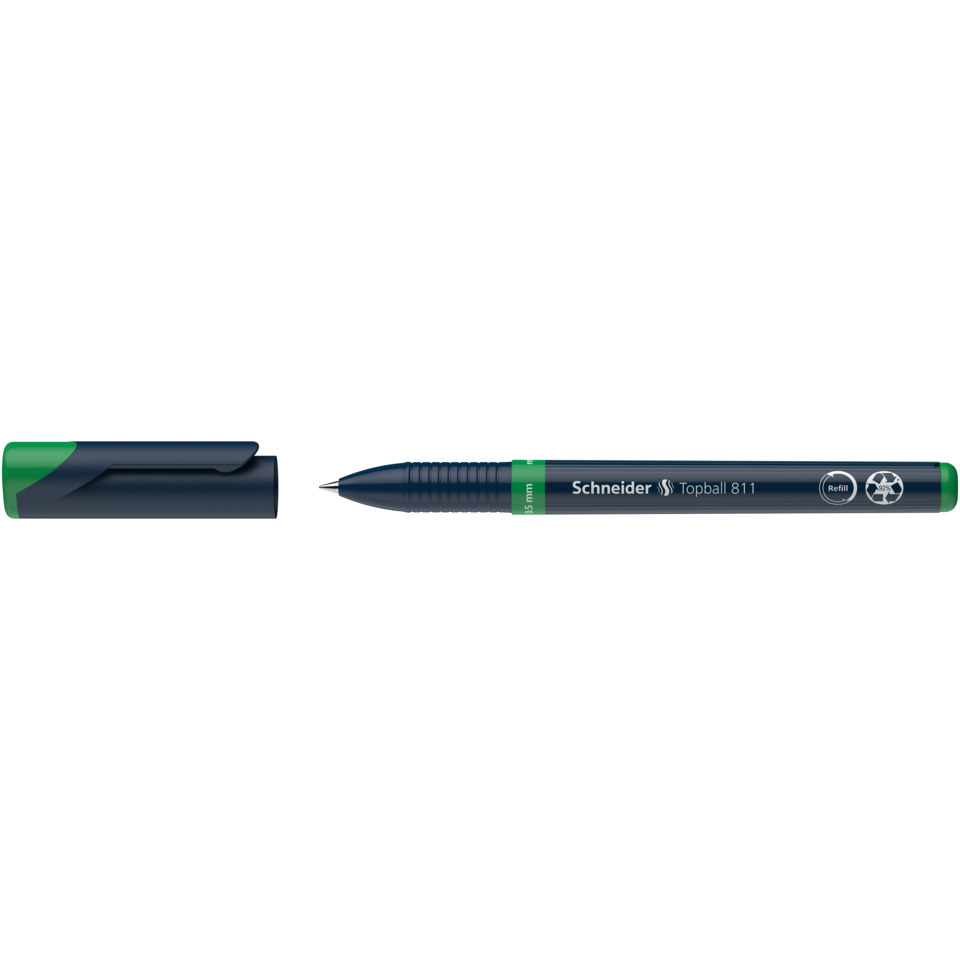 Kugelstift, Schreiber, Kugelschreiber, Blau, 5.0 mm, Stift mit Cap