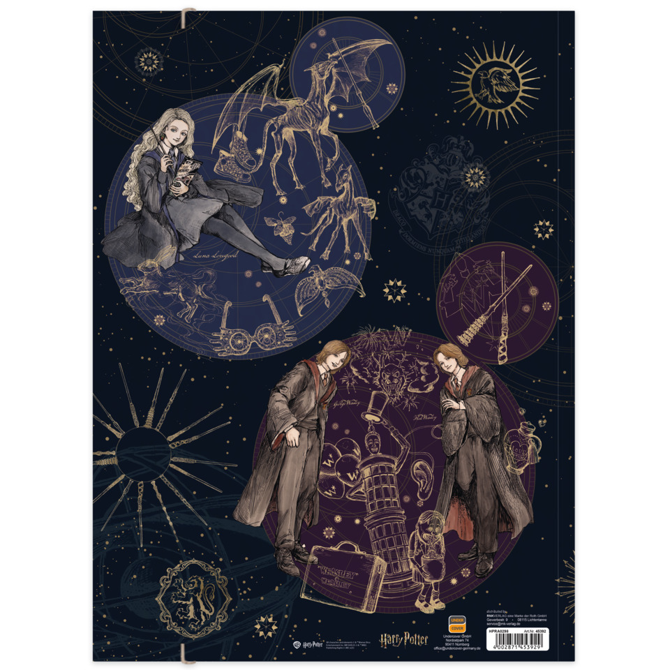 witchcraft, wizards, kosmos, buch, illustration