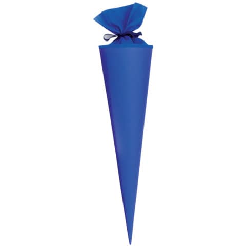 Bastelschultüte, 70cm, Filzverschluss, blau GOLDBUCH 97825