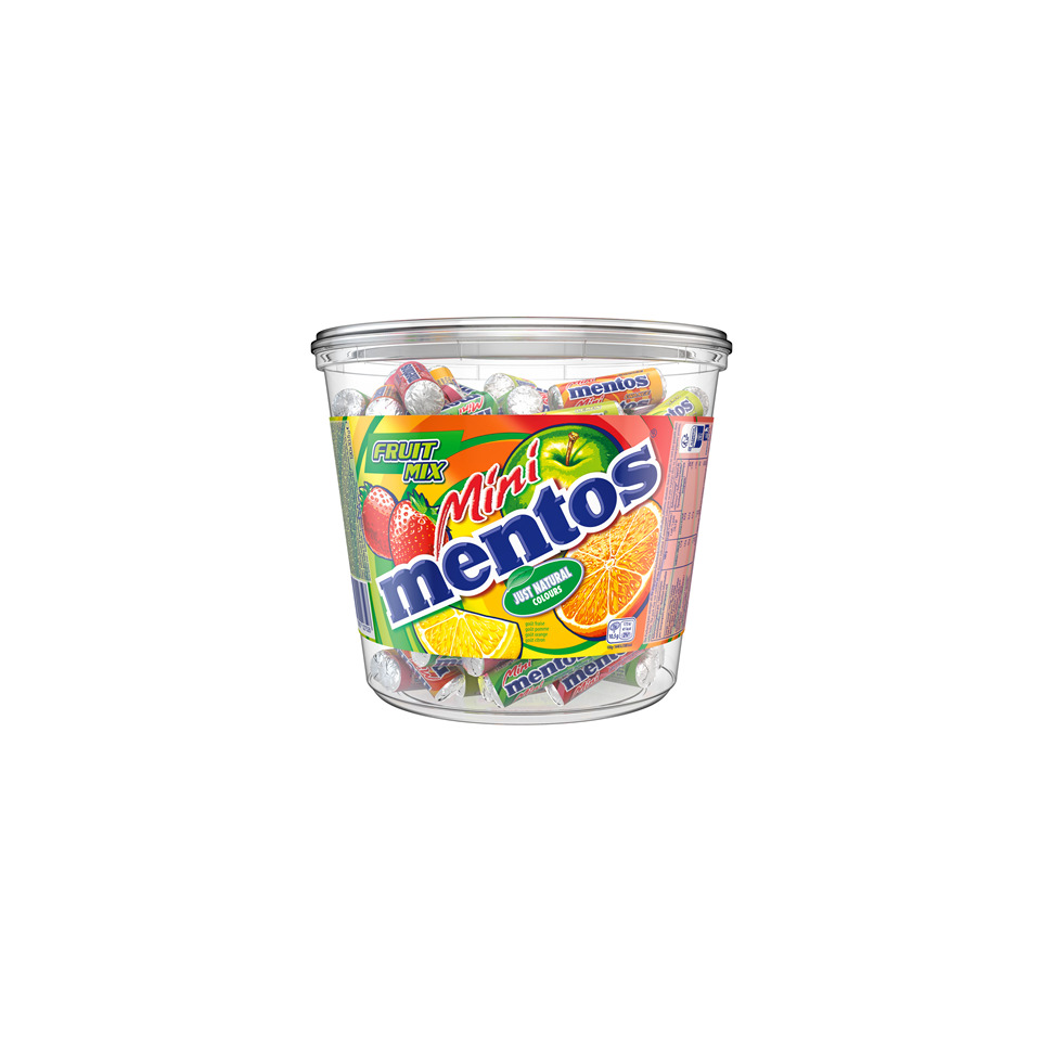 Lollies, Candy tub, Fruchtgeschmack, Mini Mentos, Sortierte Bonbons