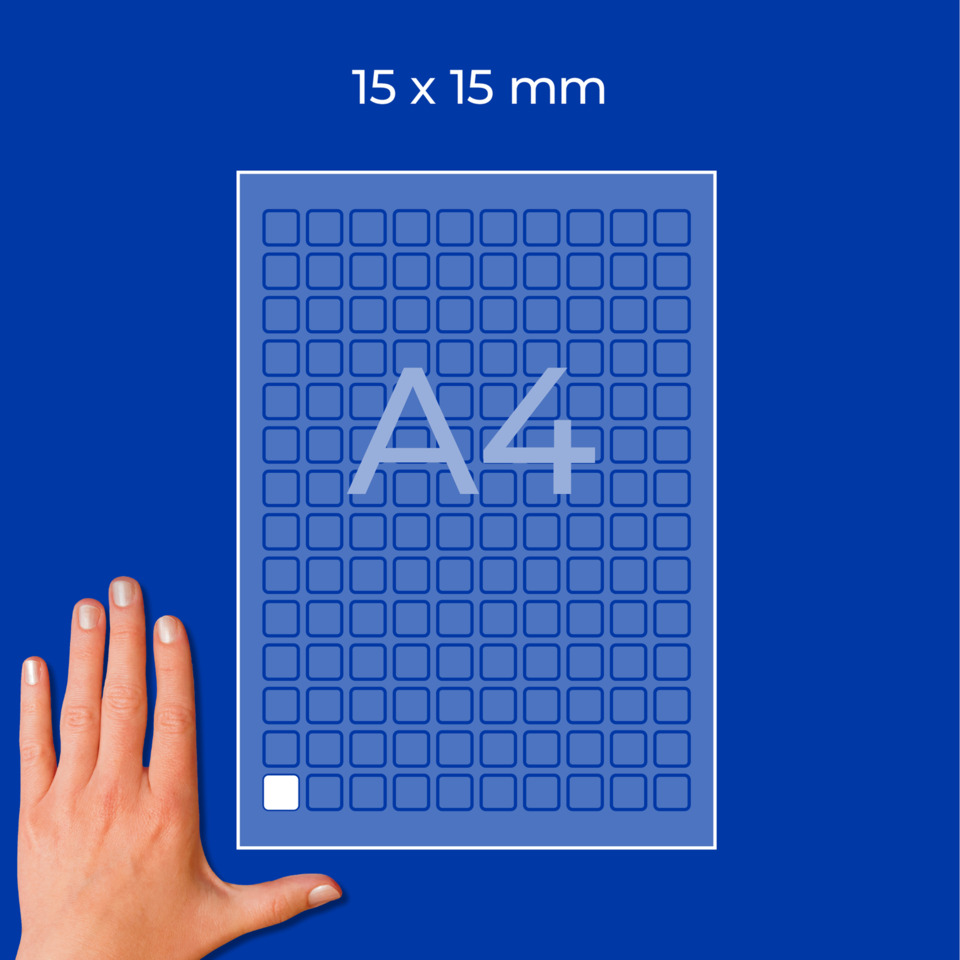 grid, Blatt, A4, blau, Hand