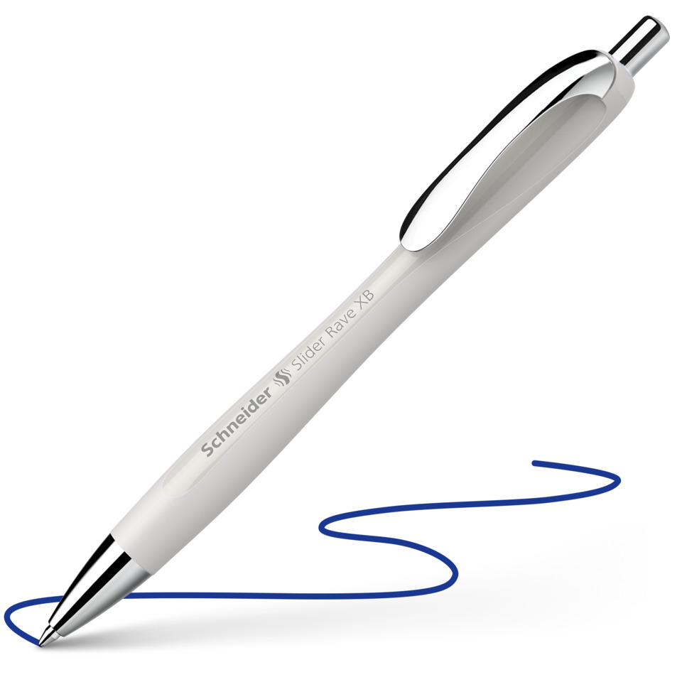 Kugelschreiber, Schreiber, Tintenstift, Farbe: Silber, Rave XB?
