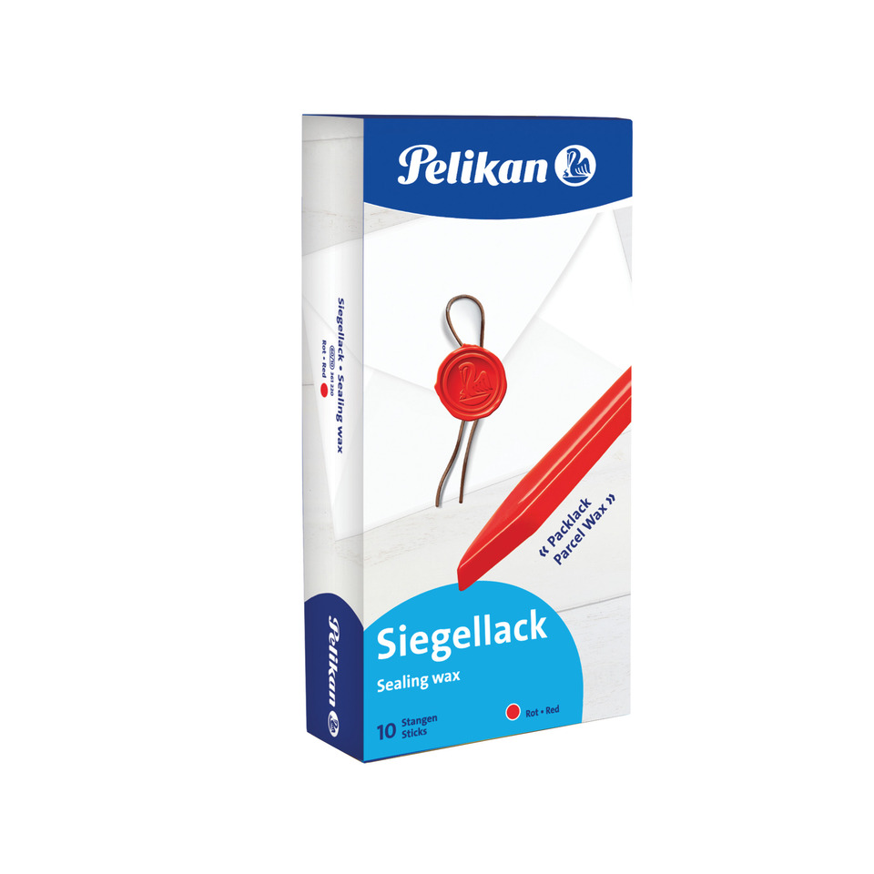 Siegelwax, Sealing wax, Sticks, Rot, Blau